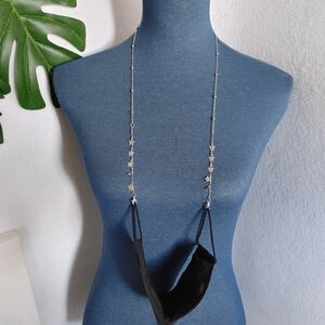 Gold Butterfly Mask / Glasses Chain Lany…